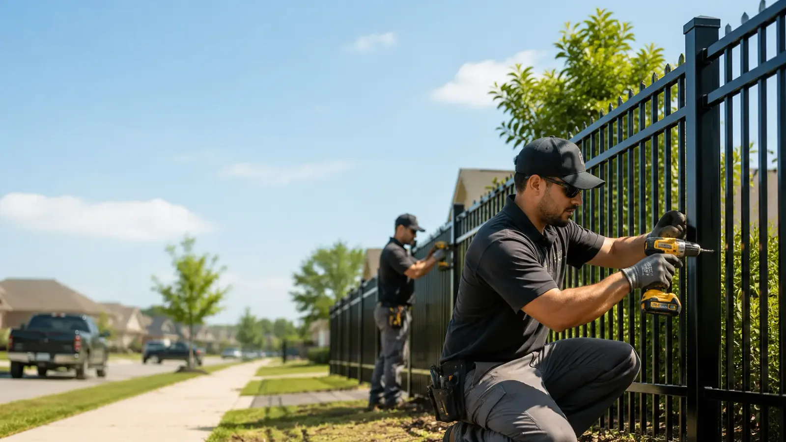Metal Fence Installation in Dewitt, VA